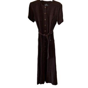 NWT Carole Little Pebble Beach Texture Maxi-Dress  Size 4